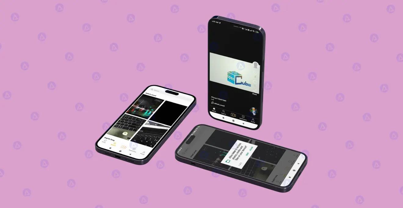 intalkss mobile app explore page design intalkss mobile app explore page design