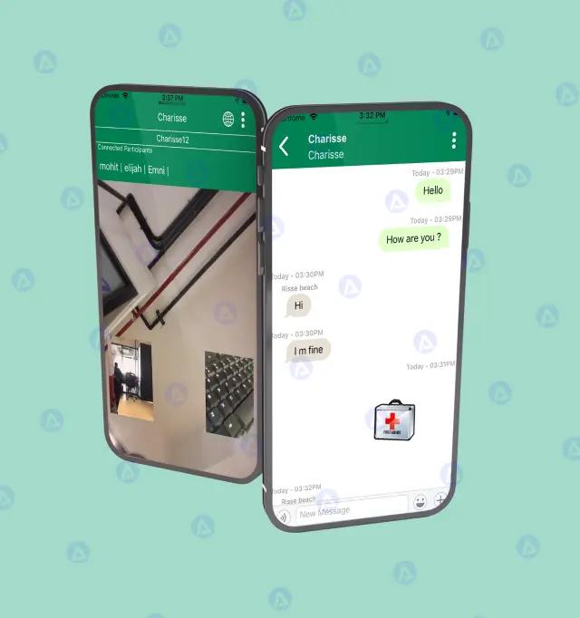 jump media app chat & video calling design jump media app chat & video calling design