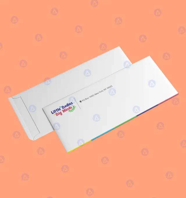 little bodies big minds envelope design little bodies big minds envelope design