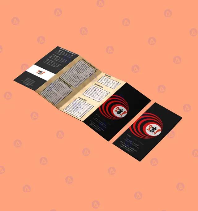 only hog restaurant brochure menu page design only hog restaurant brochure menu page design