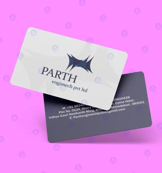 parth engimech engineering firm business card design parth engimech engineering firm business card design
