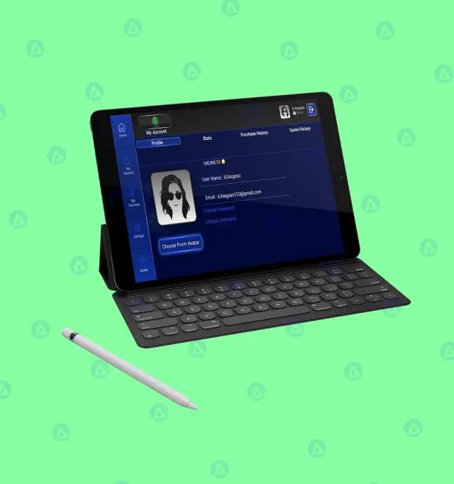 poker bet game user profile page design poker bet game user profile page design