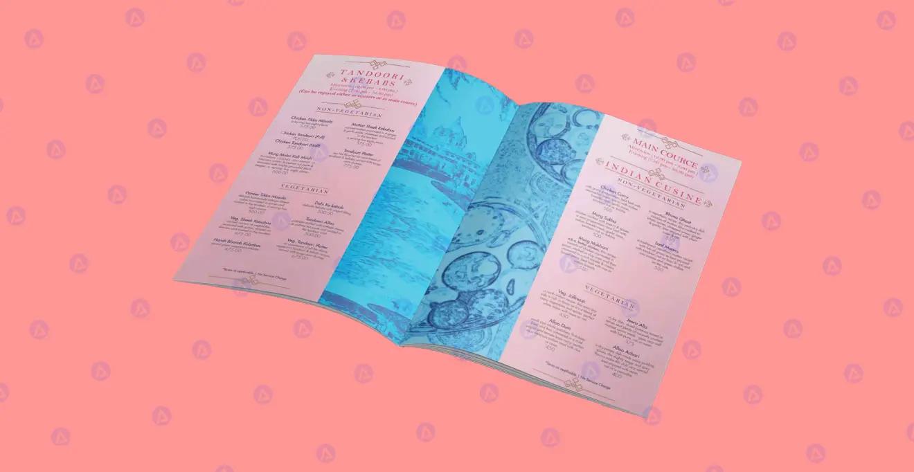 ratan vilas restaurant catalog tandoori & kebabs menu page design ratan vilas restaurant catalog tandoori & kebabs menu page design