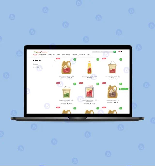 shop gulab website brands page design shop gulab website brands page design