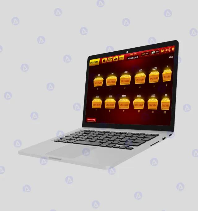 spillrama bingo game app treasure chest page design spillrama bingo game app treasure chest page design