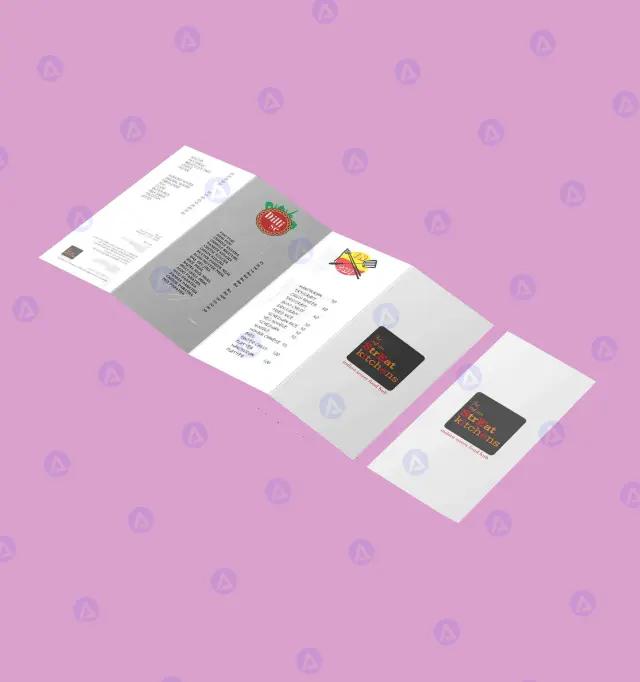 The Indian Streat Kitchens Brochure Menu Page 1 Design The Indian Streat Kitchens Brochure Menu Page 1 Design