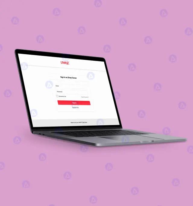 urwyz e-commerce website sign in page design urwyz e-commerce website sign in page design