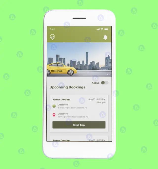 wags wheels app ui ux design different upcoming booking screen wags wheels app ui ux design different upcoming booking screen