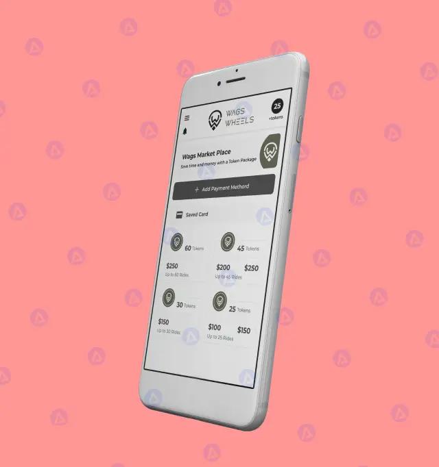 wags wheels app ui ux design market place screen wags wheels app ui ux design market place screen
