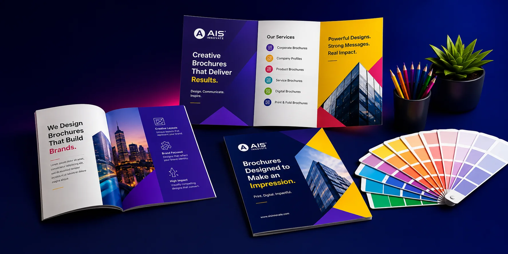 Brochure Design Studio — AIS Innovate
