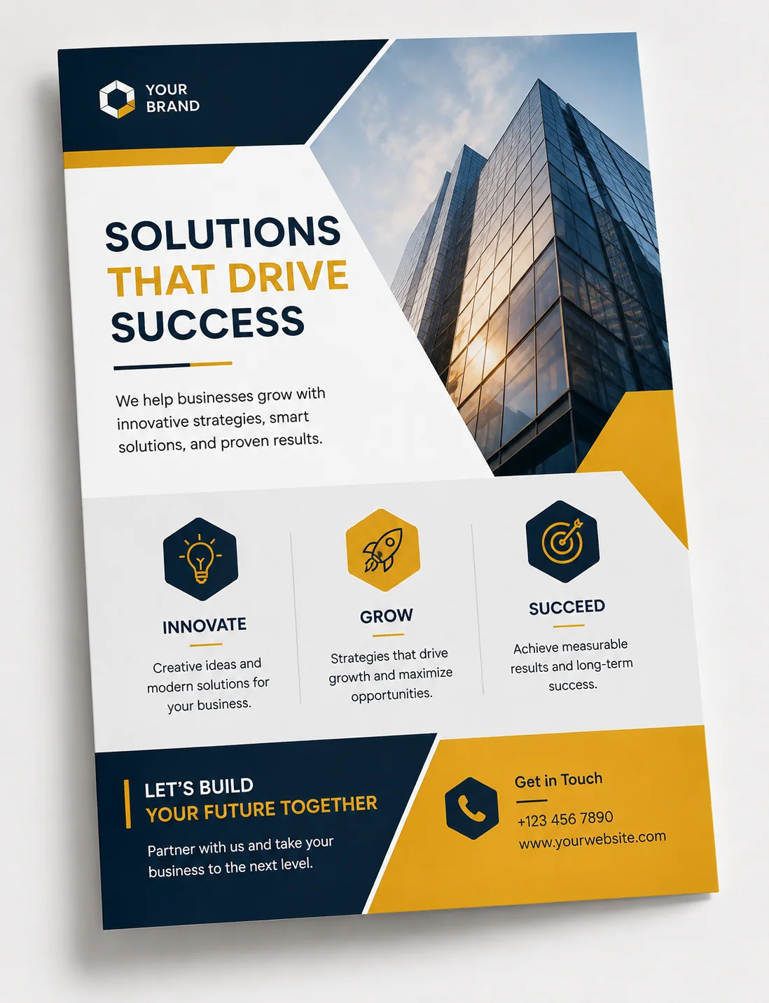 Flyer or Leaflet Brochure
