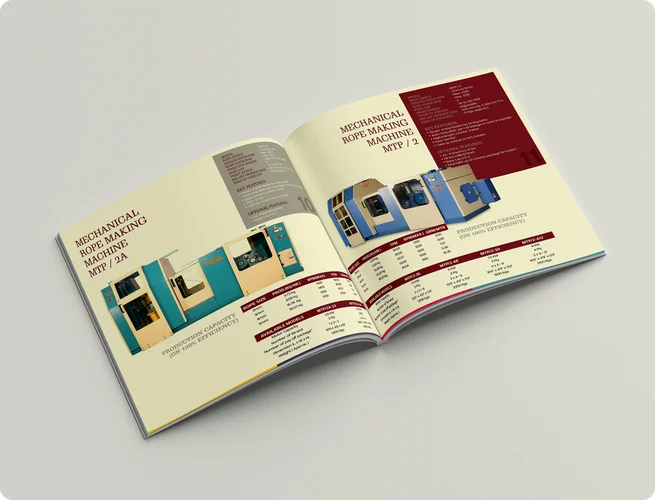 MTPL brochure company profile and key information spread