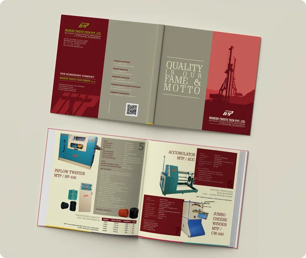 MTPL brochure product and offering details layout