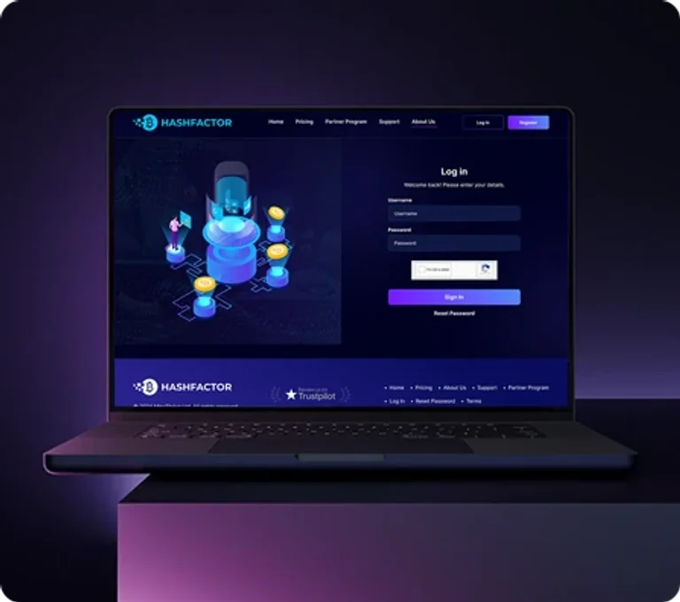 HashFactor brand identity design