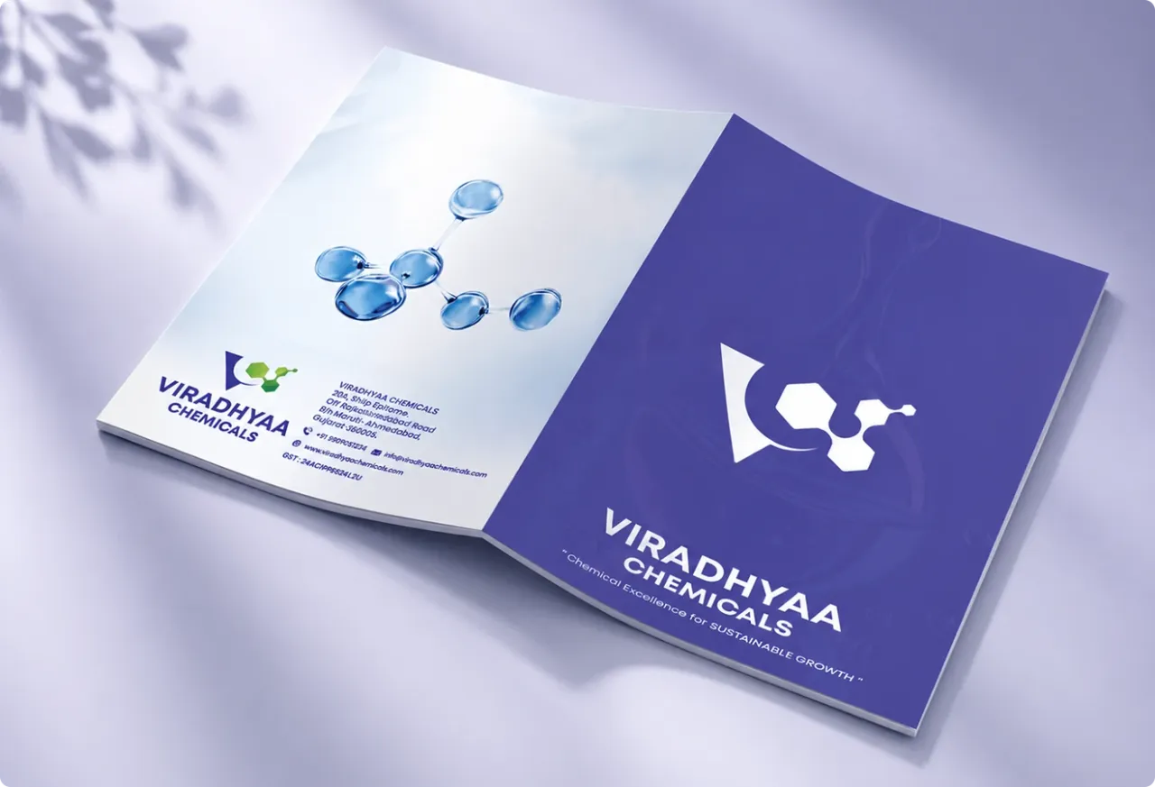 Viradhya Chemicals packaging design concept
