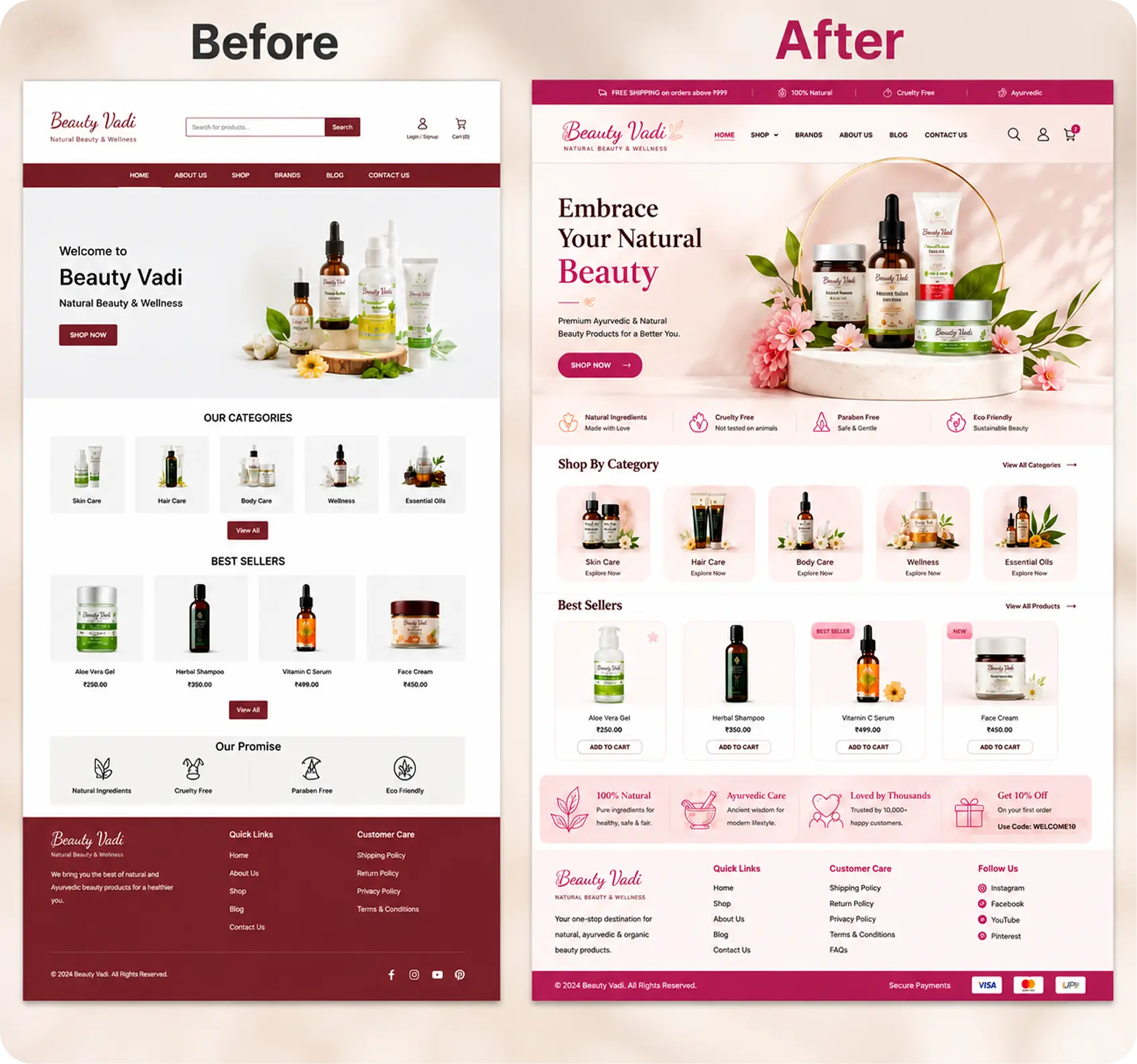 Beauty Vadi Before and After