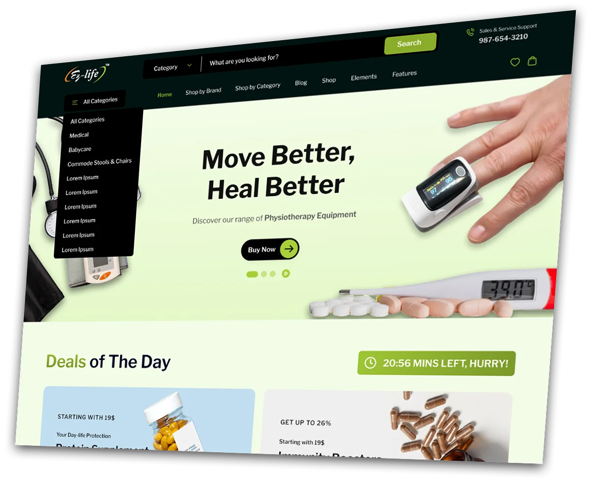 Move Better web design by AIS Innovate
